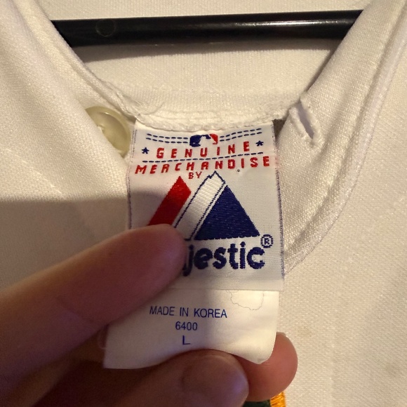 Athletics Majestic Chavez Jersey Size Large - Picture 2 of 4